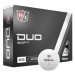 Wilson Staff Duo Soft Golf Balls White Standard Golfové míčky