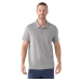 Smartwool M SHORT SLEEVE POLO-MERINO/CTTN light gray heather