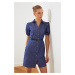 Trendyol Dress - Navy blue - Shirt dress
