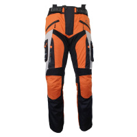 BOLDER 1108 Adventure turismo kalhoty enduro černá/bílá/oranžová