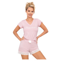 Dámské pyžamo Donna Simply the best - viskóza Světle růžová