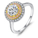 Linda's Jewelry Stříbrný prsten Diana Ag 925/1000 IPR119 Velikost: 59