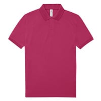 B&C Unisex polo triko PU424 Meta Fuchsia