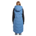 Meatfly dámská zimní dlouhá vesta Tama Slate Blue | Modrá
