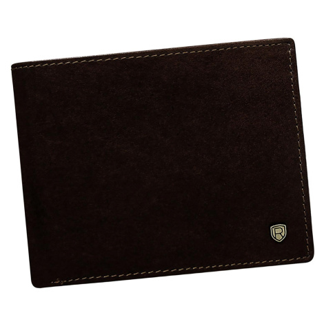 Pánská kožená peněženka ROVICKY N992-RVT RFID hnědá