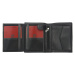 Pánská kožená peněženka Pierre Cardin Joe - černo-modrá