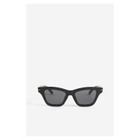 H & M - Asymetrické sluneční brýle - černá