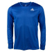 adidas OWN THE RUN LONG SLEEVE TEE Pánské běžecké tričko, modrá, velikost