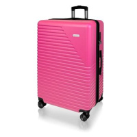 Avancea Cestovní kufr DE2936 tmavě růžový L