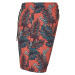 Pánské koupací šortky Urban Classics Pattern Swim Shorts - dark tropical aop