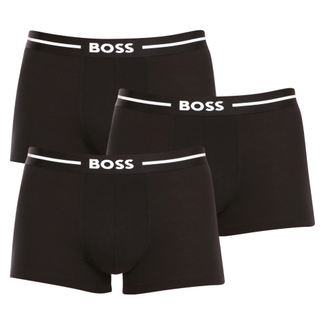 3PACK pánské boxerky Boss černé (50510687 001) Hugo Boss