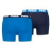 PUMA - PÁNSKÉ BOXERKY BASIC BOXER 2P MODRÉ