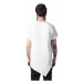 Urban Classics Asymetric Long Tee white