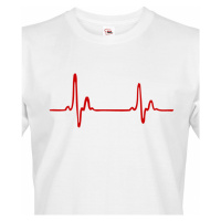 Pánské tričko pro doktory Pulz - ideální dárek k narozeninám nebo Vánocům