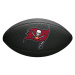 Wilson MINI NFL TEAM SOFT TOUCH FB BL TB Mini míč, černá, velikost