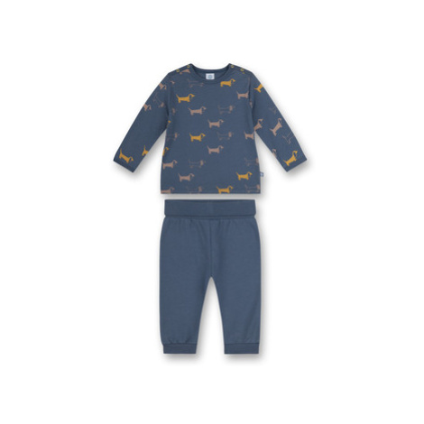 Sanetta pyžamo modré Sanetta Kidswear