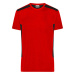 James&amp;Nicholson Pánské pracovní tričko JN1824 Red