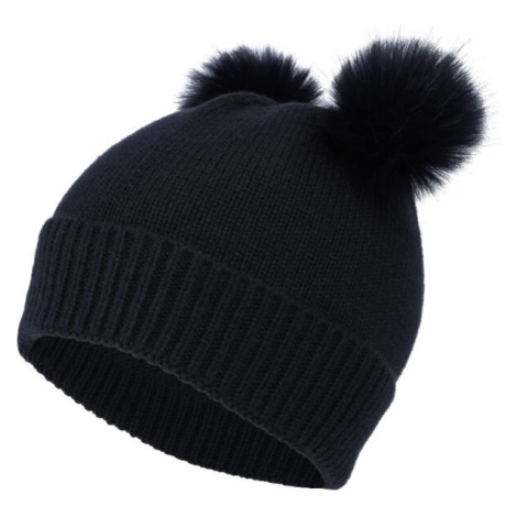 Lewro ROCA Dívčí pletená čepice, černá, velikost
