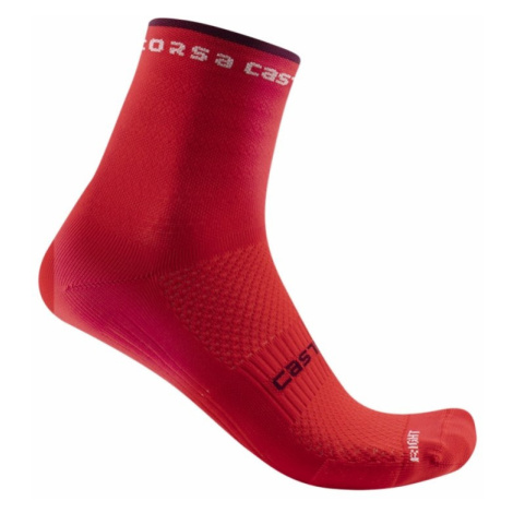 Castelli Rosso Corsa W Socks červená
