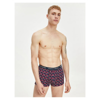 Modro-červené vzorované boxerky Tommy Hilfiger Underwear - Pánské