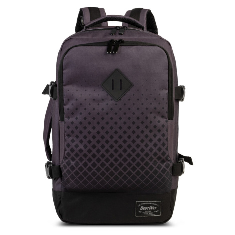 BestWay cestovní batoh Cabin pro small - tmavě šedý/černý - 20L
