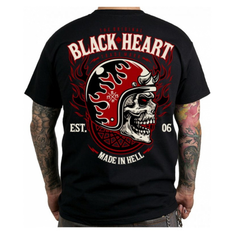 Triko BLACK HEART Hatter černá