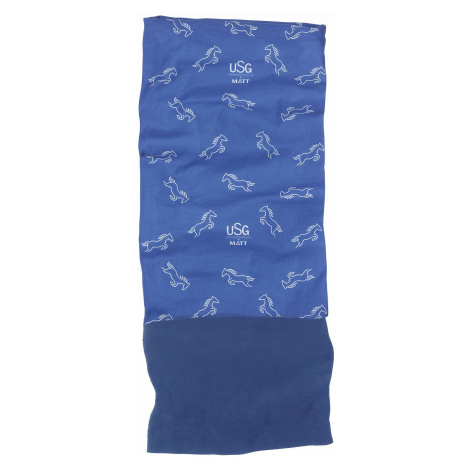 Multifunkční šátek s fleecem MATT, dětský, royal blue