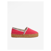 Růžové dámské espadrilky Love Moschino