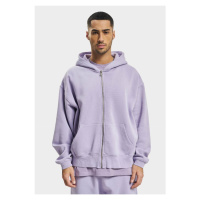 Pánská mikina zip // DEF / Zip Hoody purple washed