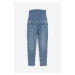 H & M - MAMA Slim Ankle Jeans - modrá