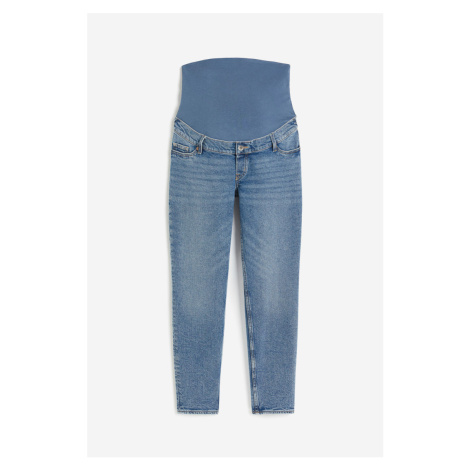 H & M - MAMA Slim Ankle Jeans - modrá H&M