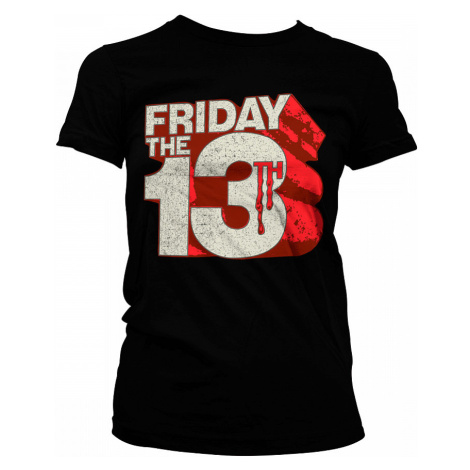 Friday the 13th tričko, Block Logo Girly, dámské HYBRIS
