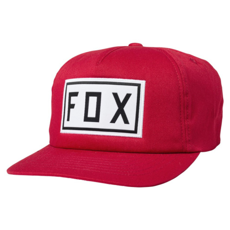 Kšiltovka Fox Drive Train Snapback chili