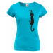 Dámské tričko s kočkou  - ideální dárek pro milovníky koček