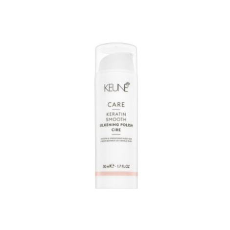 Keune Care Keratin Smooth Silkening Polish Cire stylingový krém pro uhlazení a lesk vlasů 50 ml