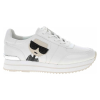 Karl Lagerfeld Dámská obuv KL61930 311 White Lthr Bílá