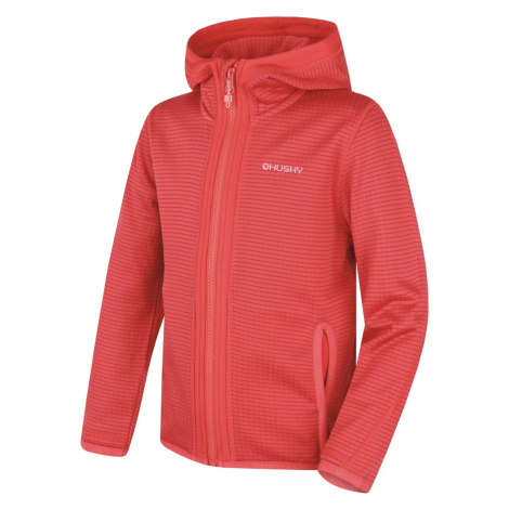 Dětská mikina s kapucí HUSKY Artic Zip K red