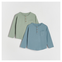 Reserved - Boys` blouse - Zelená