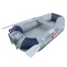 Boat007 nafukovací člun c200 air šedo-modrý 200 cm