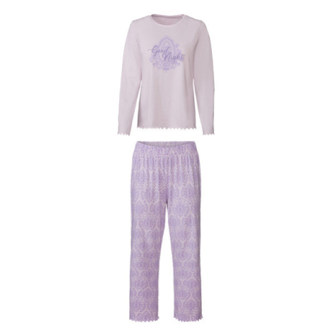 esmara® Dámské pyžamo (lila fialová)