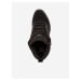 Černé pánské kožené kotníkové boty DC Navigator