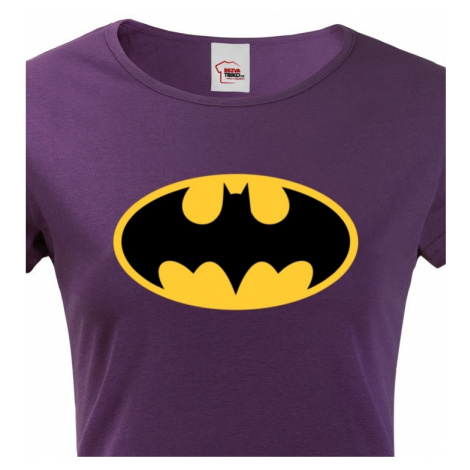 Dámské tričko s potiskem Batman - oblíbené komiksové triko BezvaTriko