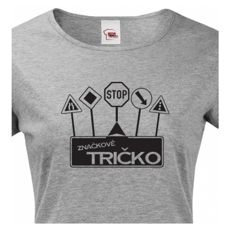 Vtipné tričko s potiskem  Značkové tričko - ideální dárek pro rebely BezvaTriko