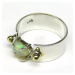 AutorskeSperky.com - Stříbrný prsten s opálem - S6624