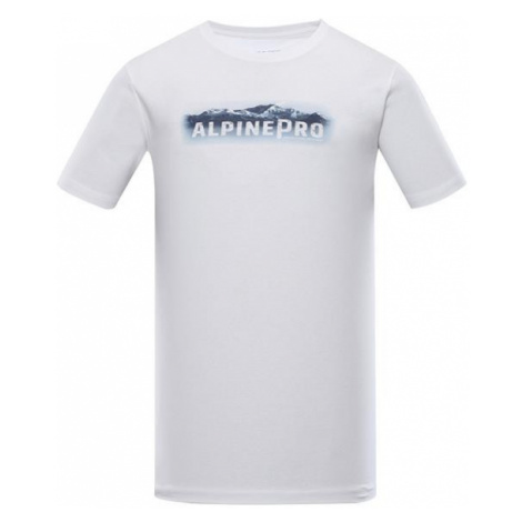 Uneg 9 bílá pánské bavlněné triko