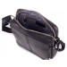 SEGALI Pánská kožená taška přes rameno SG-2171 černá
