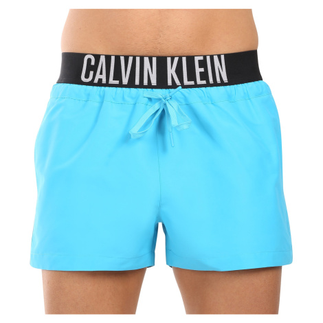 Pánské plavky Calvin Klein modré (KM0KM01094-CVJ)