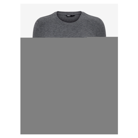 Tmavě šedé dámské tričko ONLY Amour