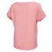 Tommy Hilfiger SHORT SLEEVE T-SHIRT Dámské tričko, růžová, velikost