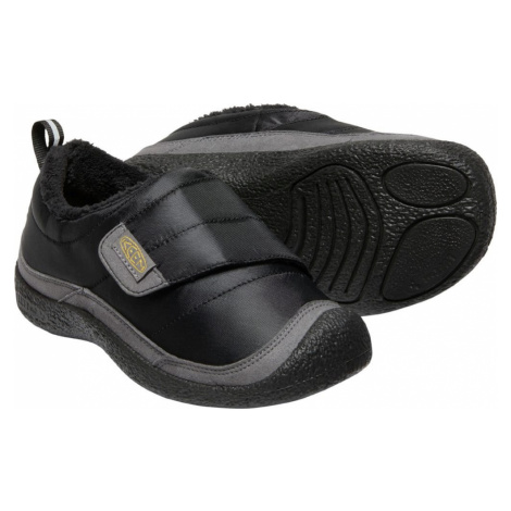 KEEN HOWSER LOW WRAP YOUTH, black/steel grey
